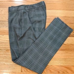 Banana Republic Ryan Curvy Plaid Pants